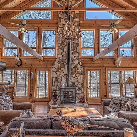 Blue Ridge Bliss- Spacious Cabin, Pets, Hot Tub! エクステリア 写真